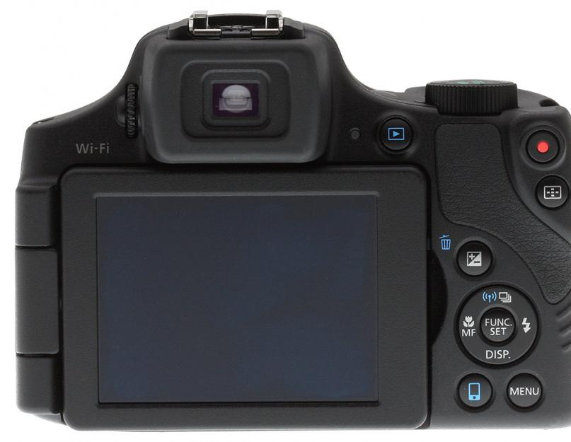 Цифровой фотоаппарат canon powershot обзор. Canon PowerShot SX60 HS - обзор характеристик, сравнение, примеры изображений. Технические особенности Canon PowerShot G15