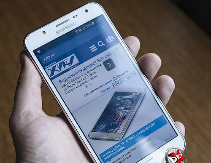 Samsung Galaxy J7 – бюджетный смартфон с отличным дисплеем и высокой автономностью. Мобильный телефон Samsung Galaxy J7 (2015) Самсунг галакси j7 характеристики обзоры
